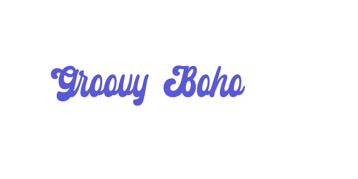 Groovy Boho Font Download