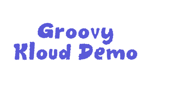 Groovy Kloud Demo Font Download