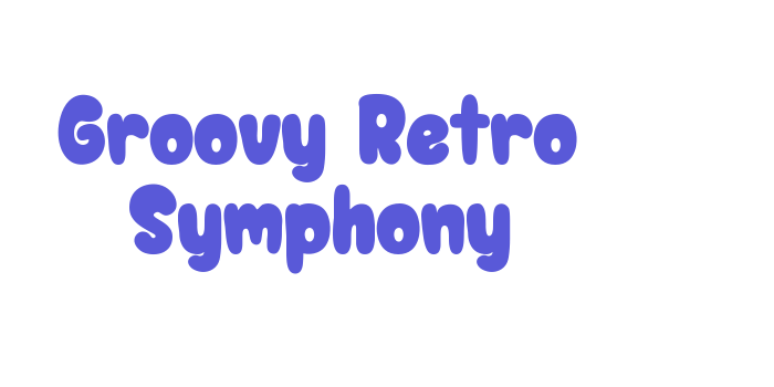 Groovy Retro Symphony Font Download