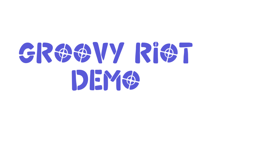 Groovy Riot Demo Font Download