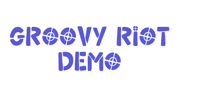 Groovy Riot Demo Font Download