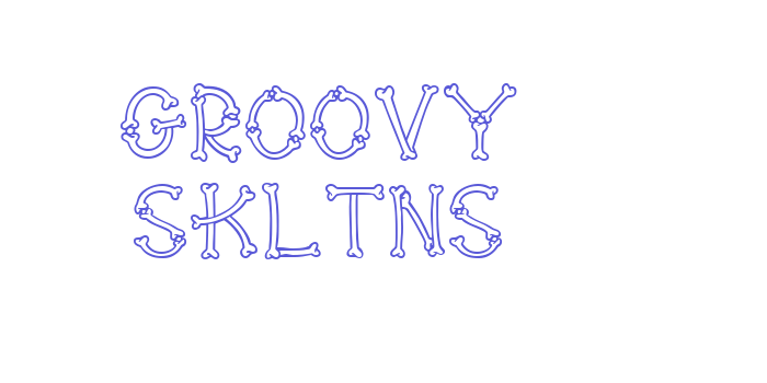 Groovy Skltns Font