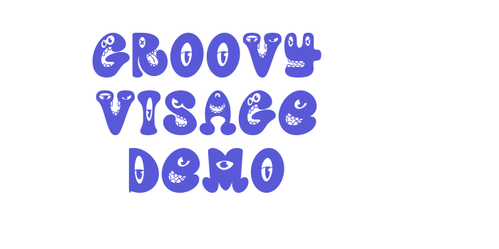 Groovy Visage Demo Font Download