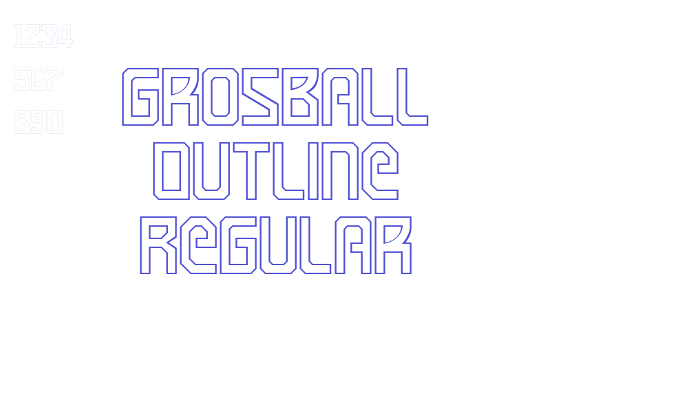 Grosball Outline Regular-font-download