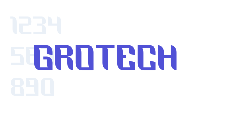 Grotech-font-download