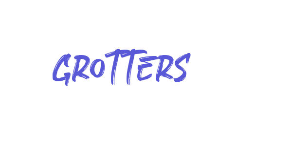 Grotters font free