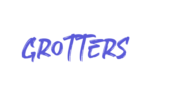 Grotters font free