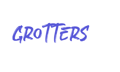 Grotters Font