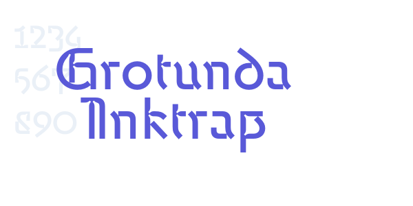 Grotunda Inktrap font free