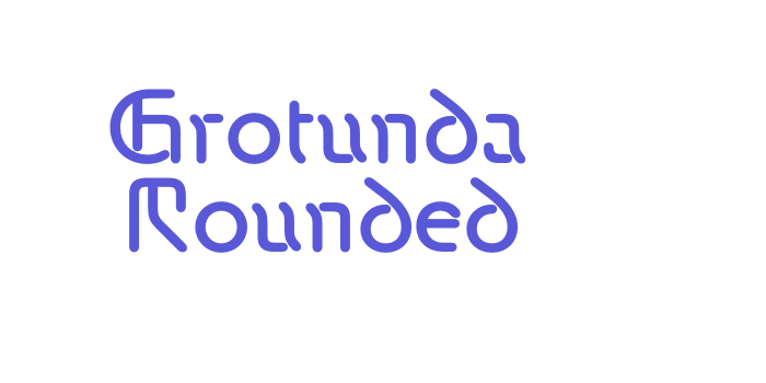 Grotunda Rounded Font Download