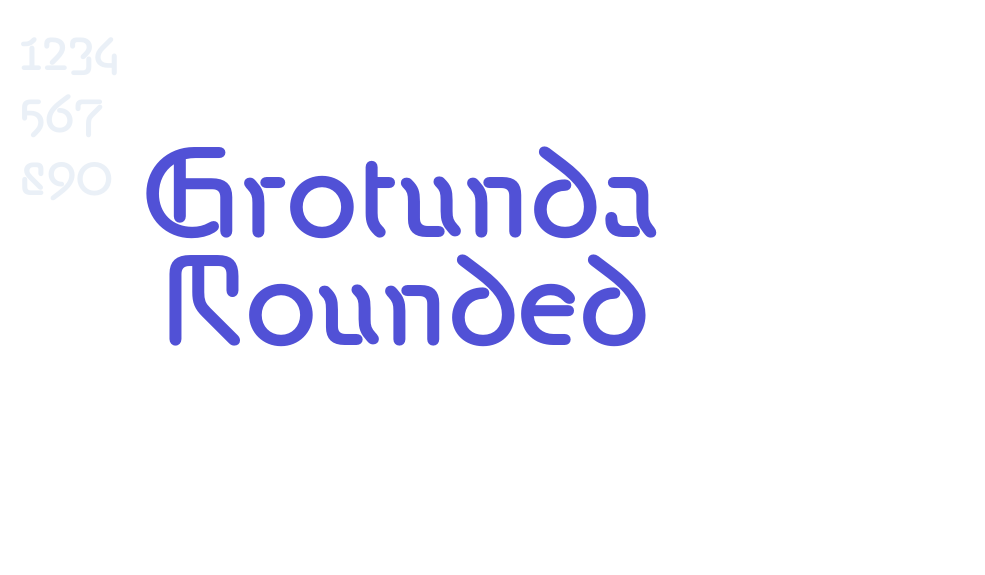 Grotunda Rounded-font-download