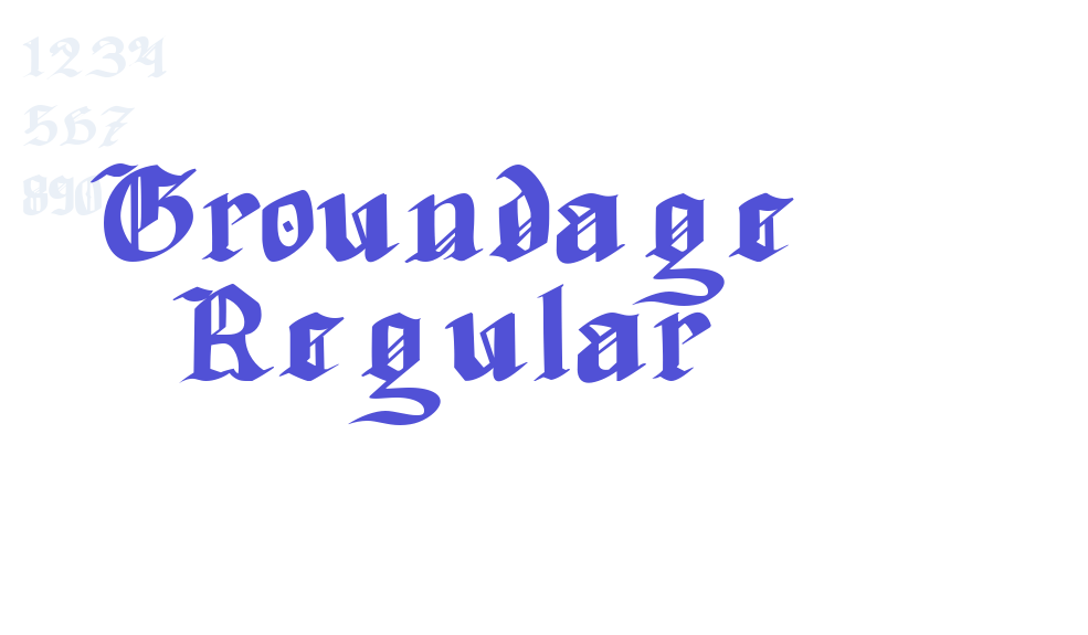 Groundage Regular-font-download