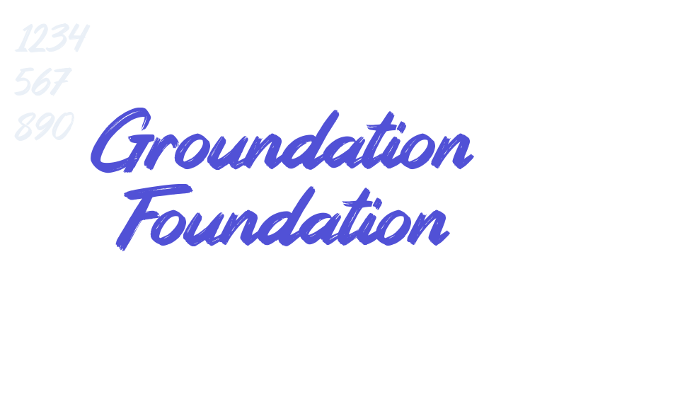 Groundation Foundation-font-download