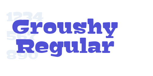 Groushy Regular-font-download
