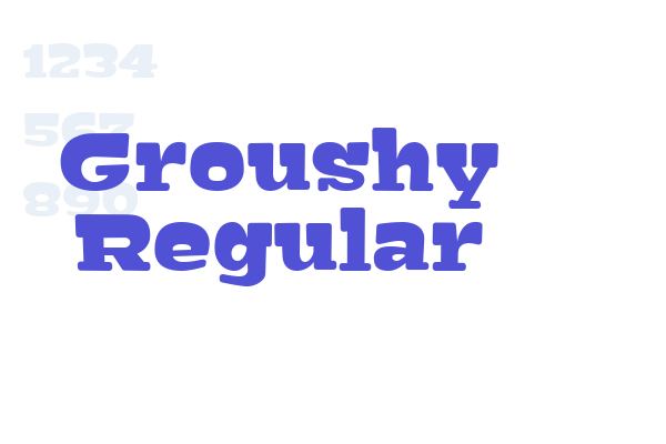 Groushy Regular