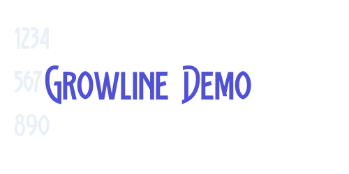 Growline Demo-font-download