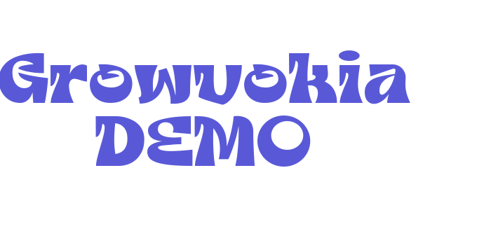 Growvokia DEMO Font