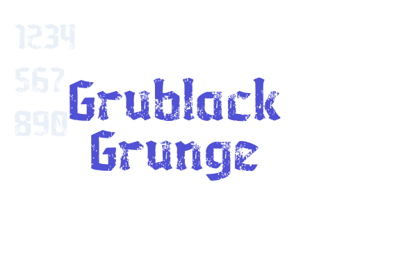 Grublack Grunge