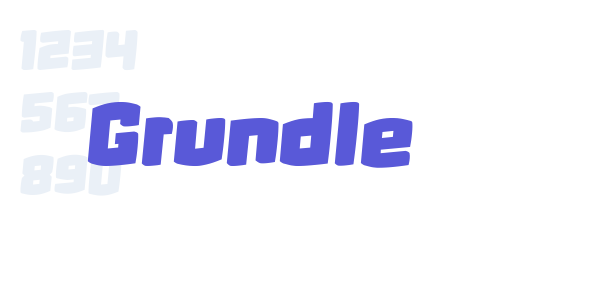 Grundle font free