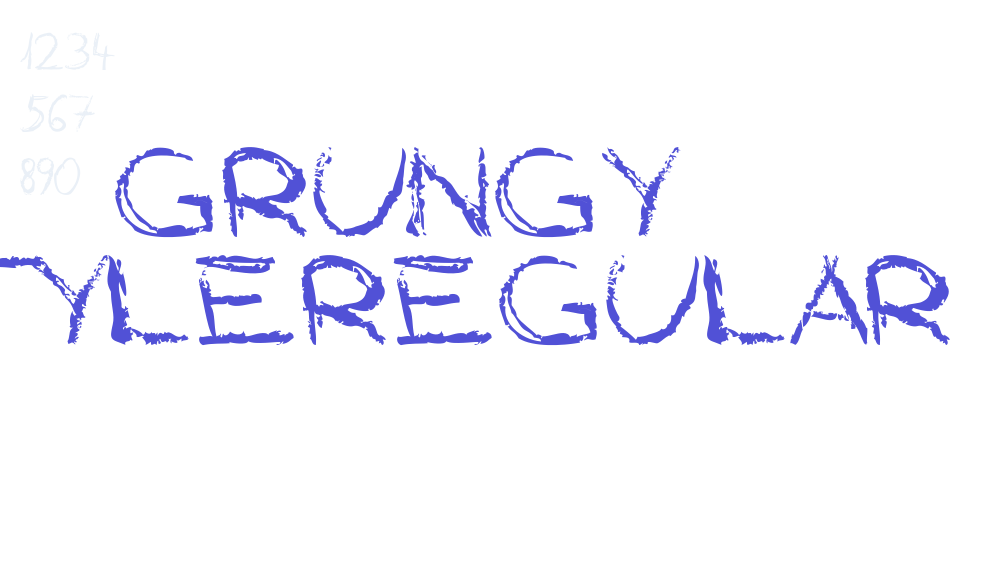 Grungy StyleRegular-font-download