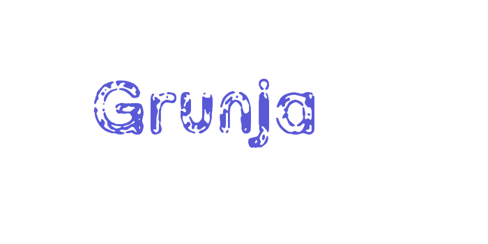 Grunja Font