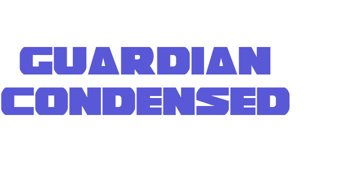 Guardian Condensed Font Download