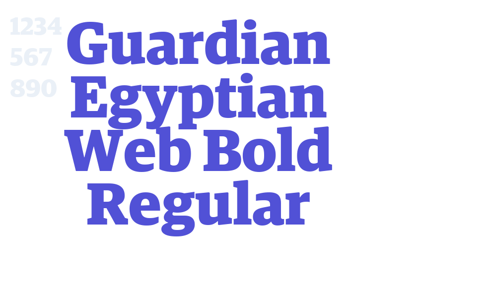 Guardian Egyptian Web Bold Regular-font-download