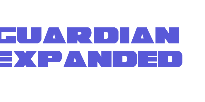 Guardian Expanded Font Download