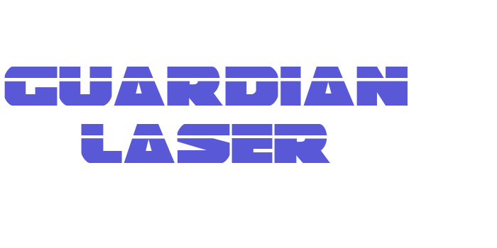 Guardian Laser Font Download