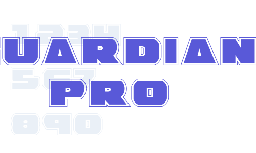 Guardian Pro Font