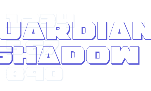 Guardian Shadow Font