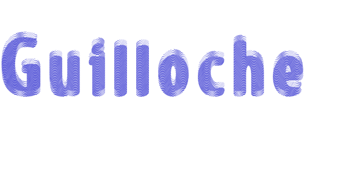 Guilloche Font Download