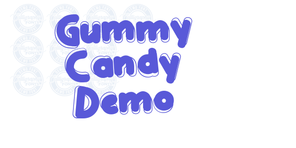 Gummy Candy Demo font free