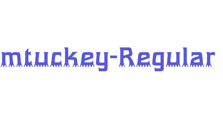 Gumtuckey-Regular Font Download