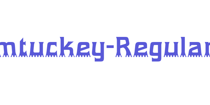 Gumtuckey-Regular Font Download