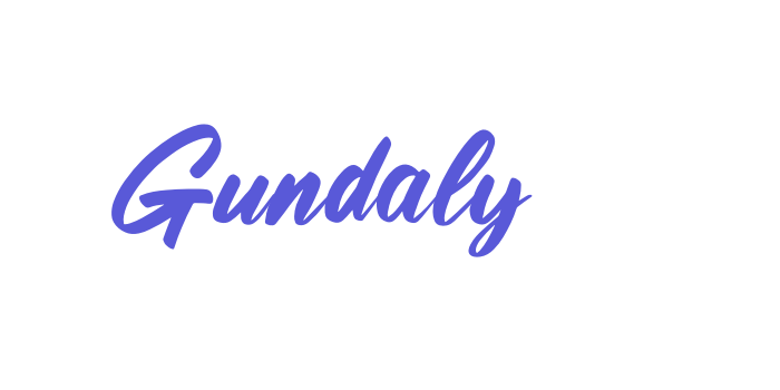 Gundaly Font Download