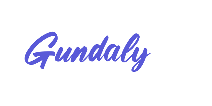 Gundaly Font