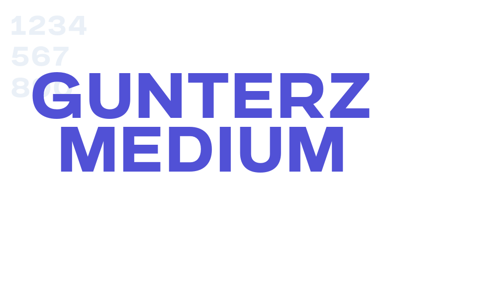 Gunterz Medium-font-download