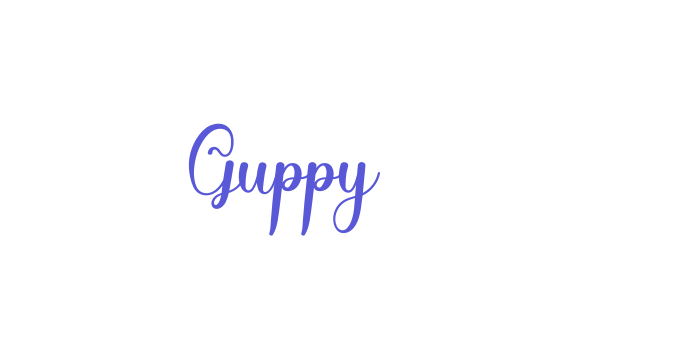 Guppy Font Download