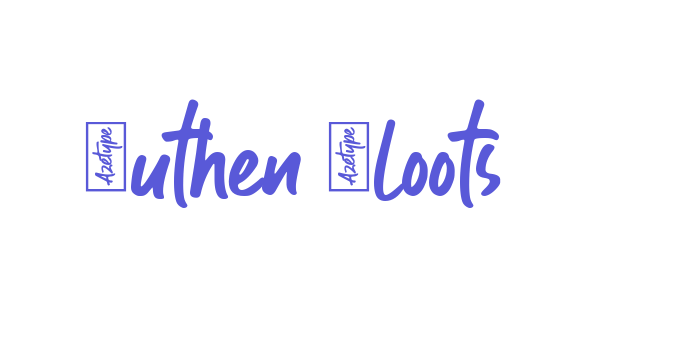 Guthen Bloots Font