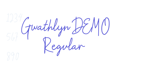 Gwathlyn DEMO Regular-font-download
