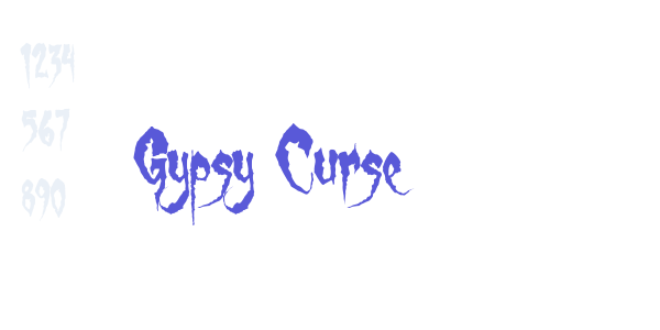 Gypsy Curse font free