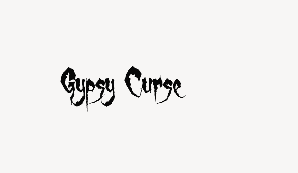 Gypsy Curse Font