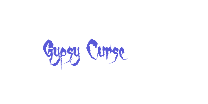 Gypsy Curse Font Download