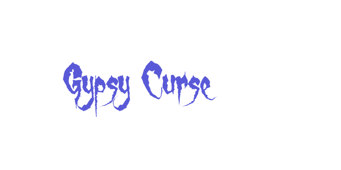 Gypsy Curse Font