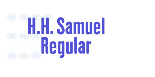 H.H. Samuel Regular-font-download