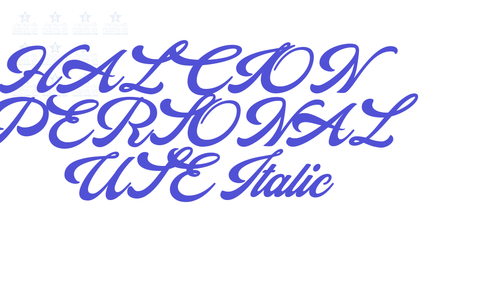 HALCION PERSONAL USE Italic-font-download