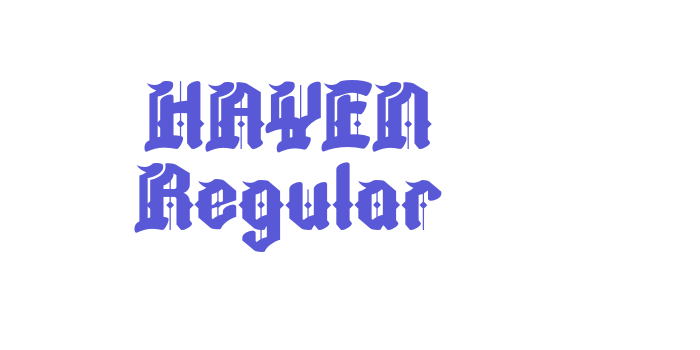 HAYEN Regular Font Download