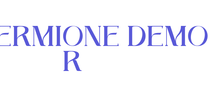 HERMIONE-DEMO Regular Font Download