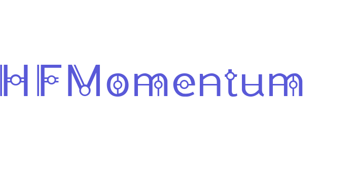 HFMomentum Font Download